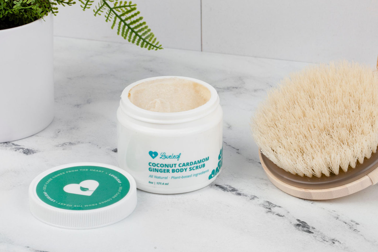 Coconut Cardamom Ginger Body Scrub